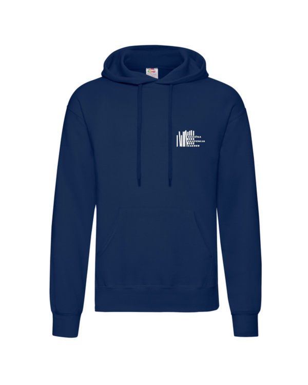 Hoodie MUZA (bordo) - štik