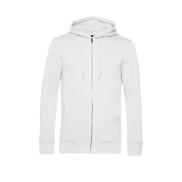 B&C Organic Zipped Hood / Men