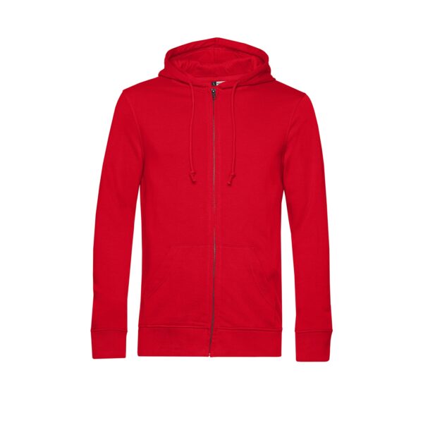 B&C Organic Zipped Hood / Men