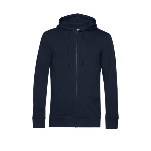 B&C Organic Zipped Hood / Men