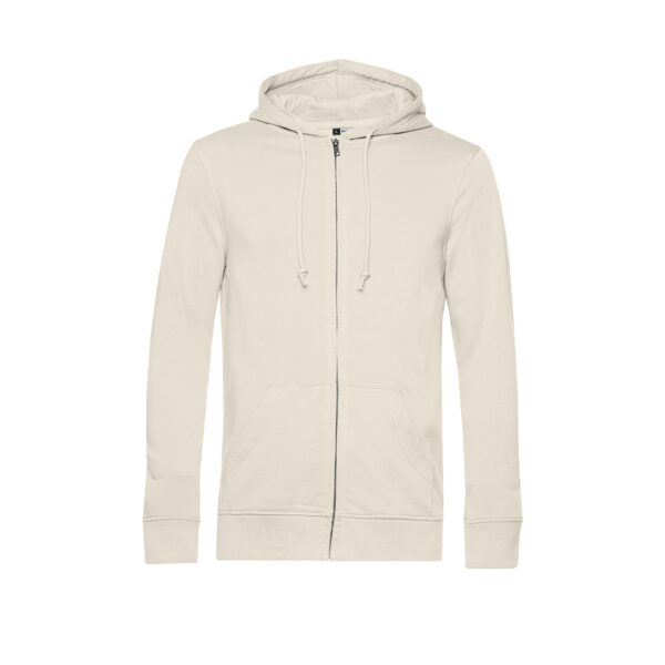 B&C Organic Zipped Hood / Men