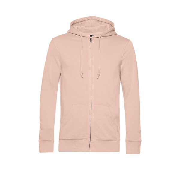 B&C Organic Zipped Hood / Men