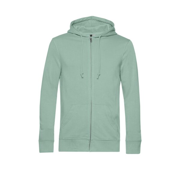 B&C Organic Zipped Hood / Men