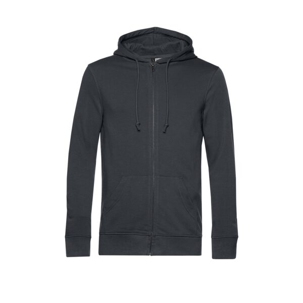 B&C Organic Zipped Hood / Men