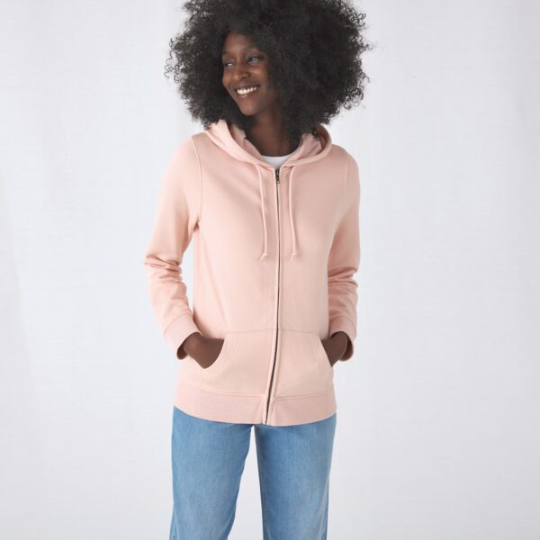 B&C Organic Zipped Hood / Women