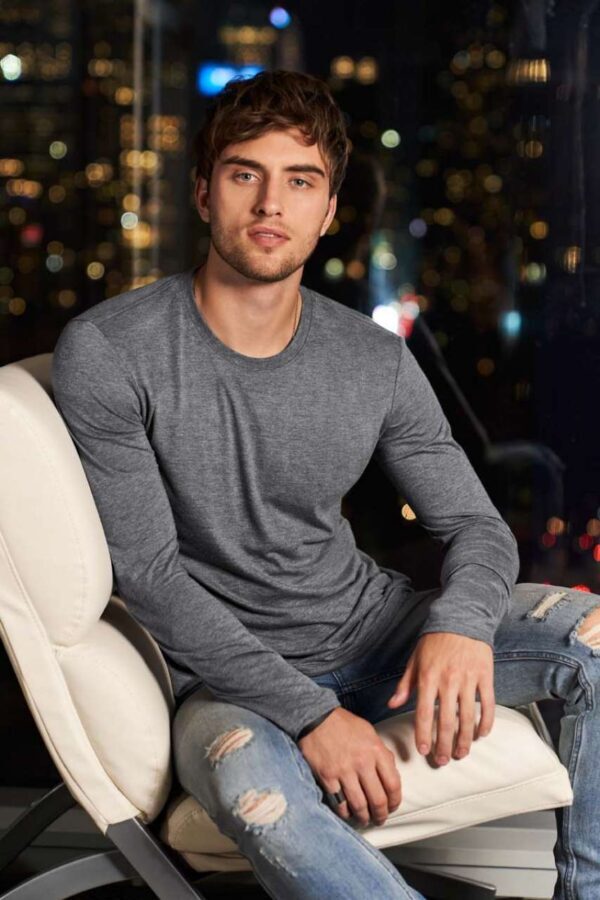 ADULT TRI-BLEND LONG SLEEVE TEE