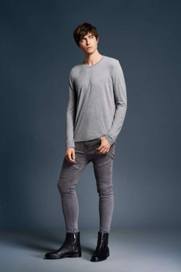 ADULT TRI-BLEND LONG SLEEVE TEE