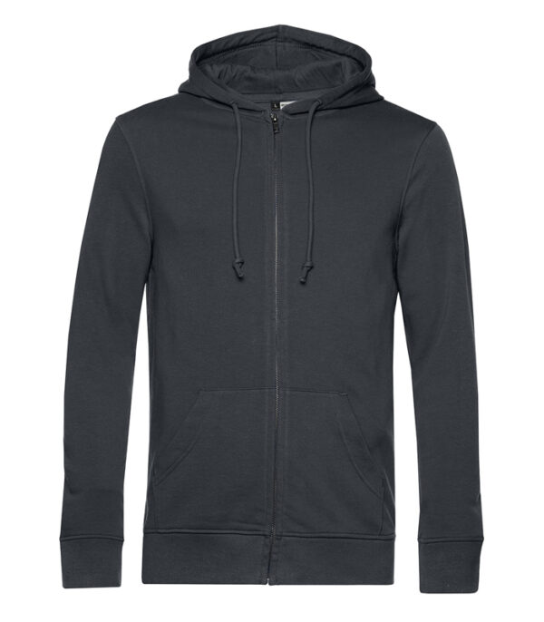 B&C | Organic Zipped Hood | men