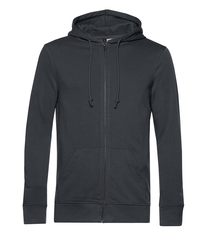 B&C | Organic Zipped Hood | men - Image 2