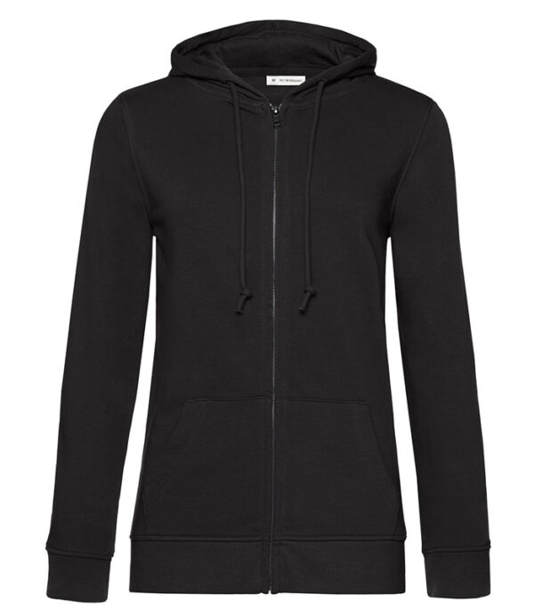 B&C | Organic Zipped Hood | women
