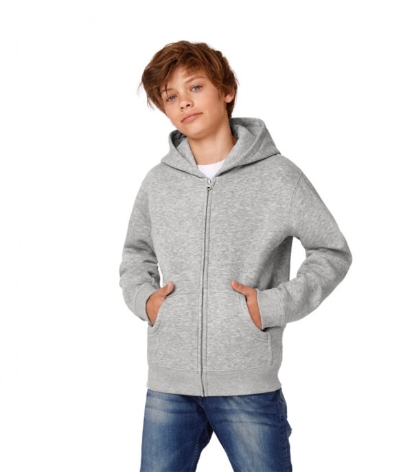 B&C | Hooded Full Zip /kids