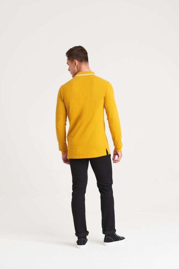 LONG SLEEVE TIPPED 100 POLO
