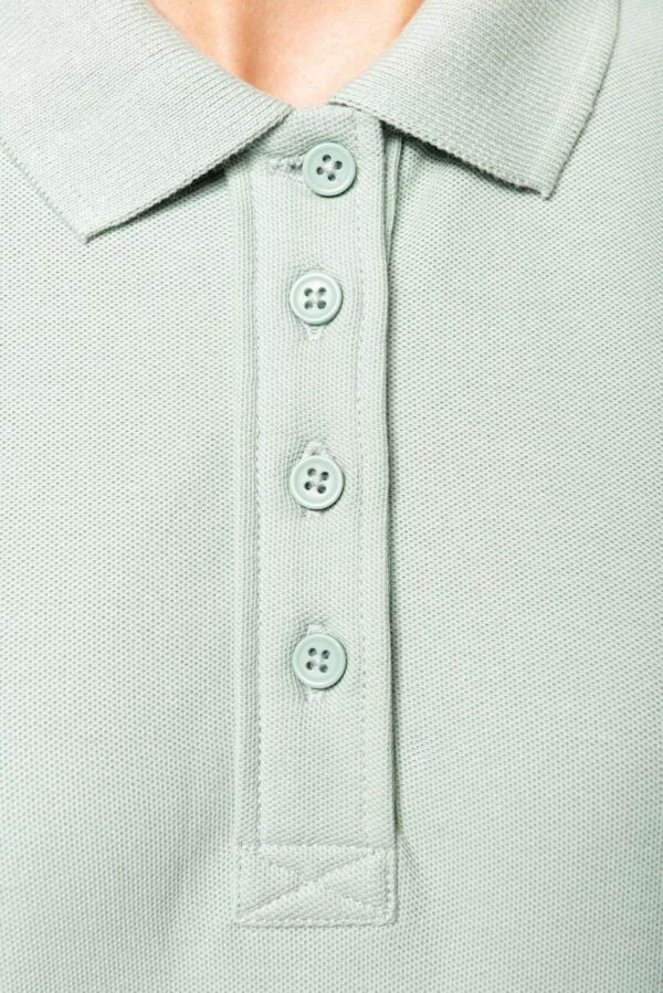 LADIES’ ORGANIC PIQUÉ SHORT-SLEEVED POLO SHIRT