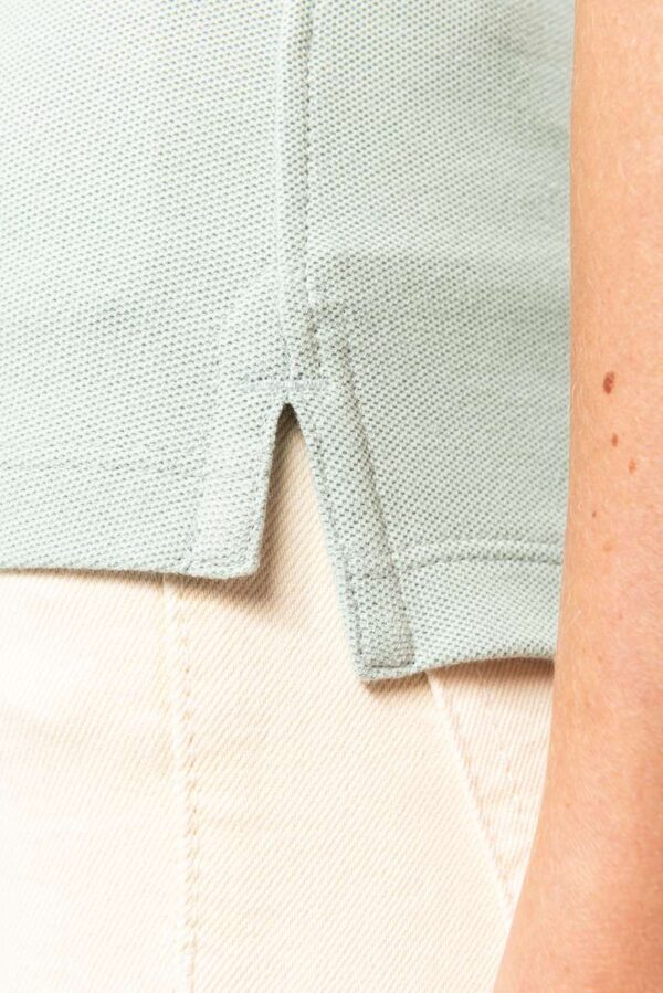 LADIES’ ORGANIC PIQUÉ SHORT-SLEEVED POLO SHIRT