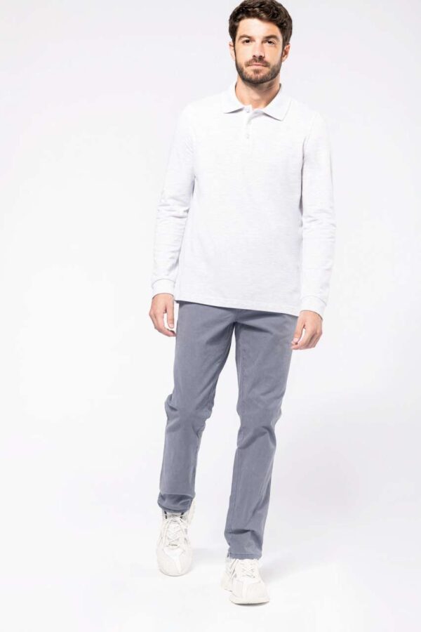 MEN'S LONG-SLEEVED POLO SHIRT