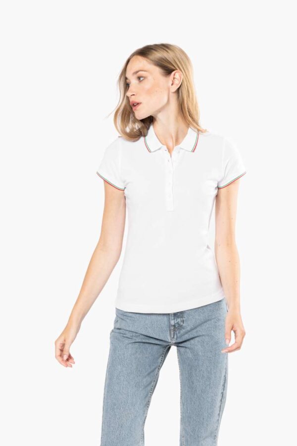 LADIES' SHORT-SLEEVED POLO SHIRT