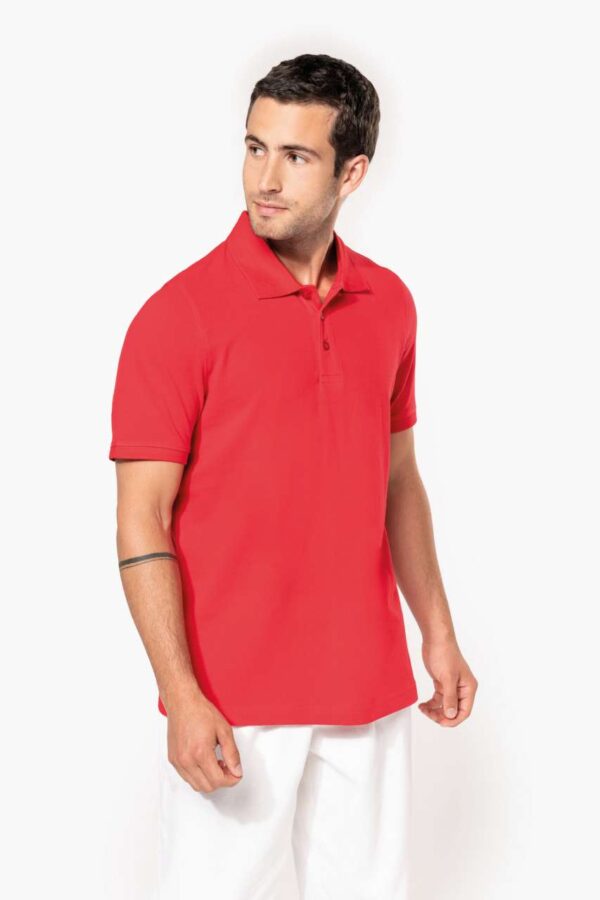 MEN'S SHORT-SLEEVED PIQUÉ POLO SHIRT