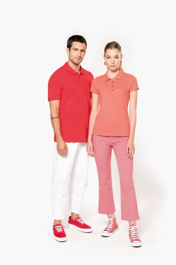 LADIES’ SHORT-SLEEVED PIQUÉ POLO SHIRT