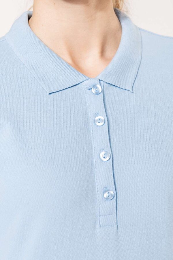 LADIES’ LONG-SLEEVED PIQUÉ POLO SHIRT