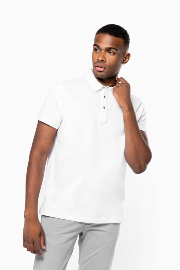 MEN'S SHORT SLEEVED JERSEY POLO SHIRT