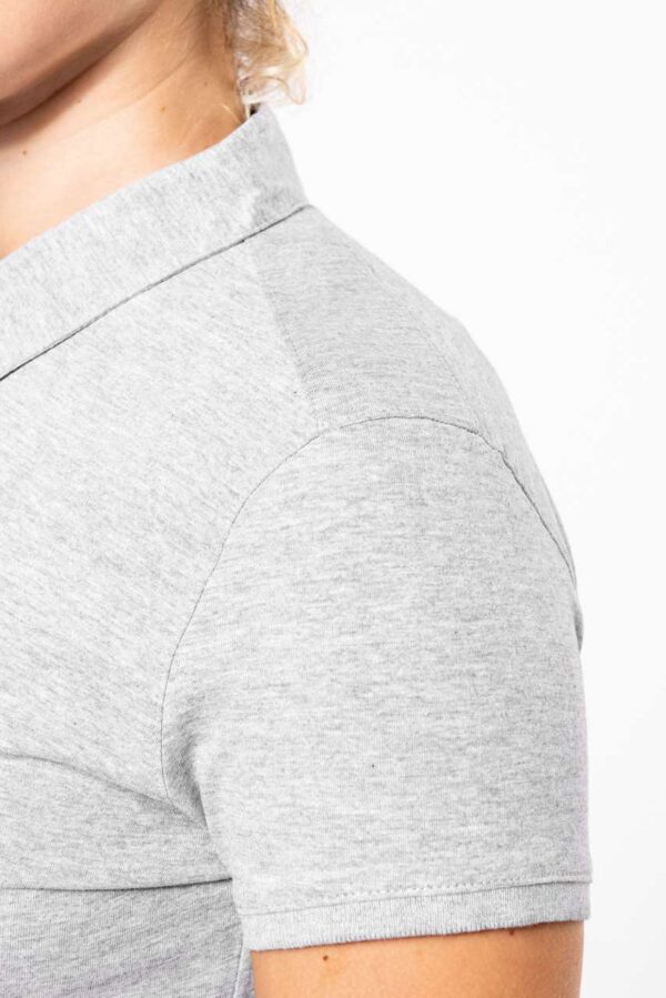 LADIES' SHORT SLEEVED JERSEY POLO SHIRT