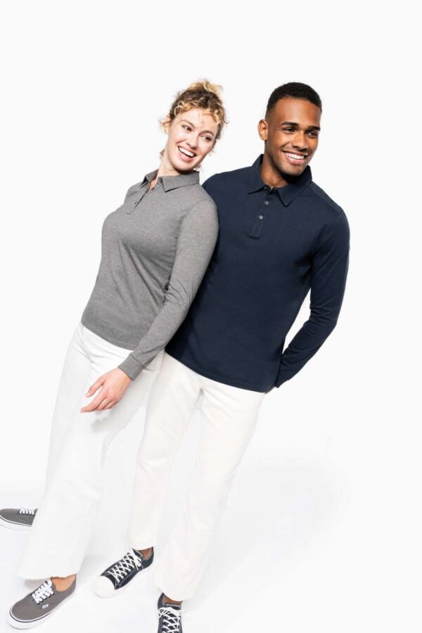 LADIES' LONG SLEEVE JERSEY POLO SHIRT