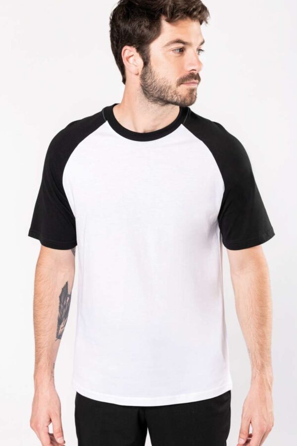 BASEBALL - SHORT-SLEEVED TWO-TONE T-SHIRT