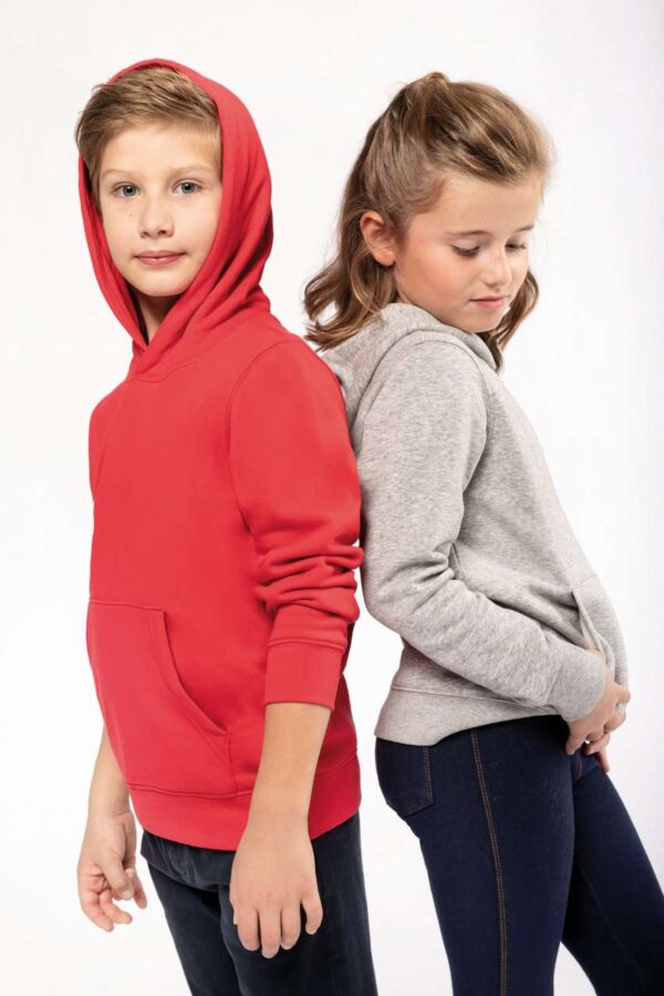 KIDS' ECO-FRIENDLY HOODED SWEATSHIRT