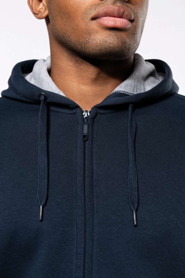 FULL ZIP HOODED SWEATSHIRT