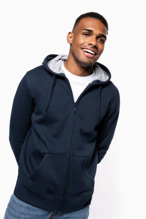 FULL ZIP HOODED SWEATSHIRT