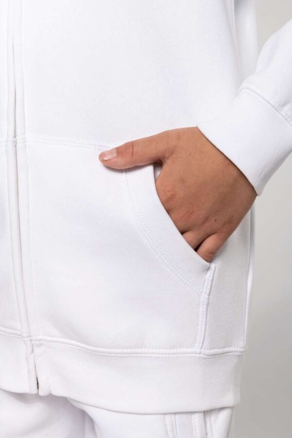 KIDS FULL ZIP HOODED SWEATSHIRT