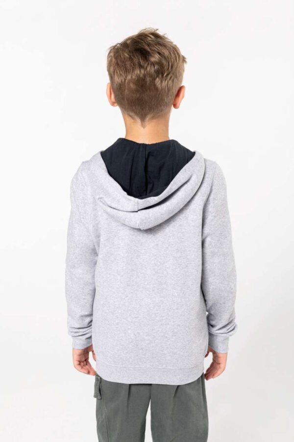 KIDS' FULL ZIP HOODED SWEATSHIRT