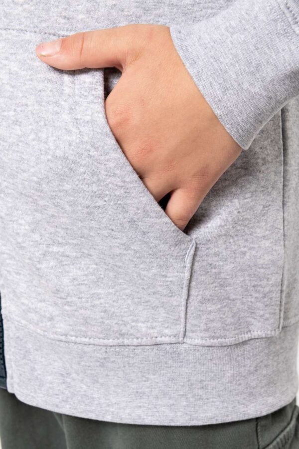 KIDS' FULL ZIP HOODED SWEATSHIRT