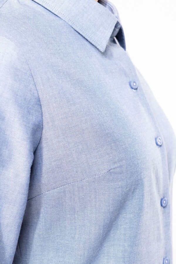 LADIES' LONG-SLEEVED OXFORD SHIRT