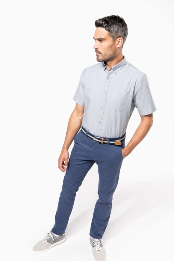 MEN'S SHORT-SLEEVED OXFORD SHIRT