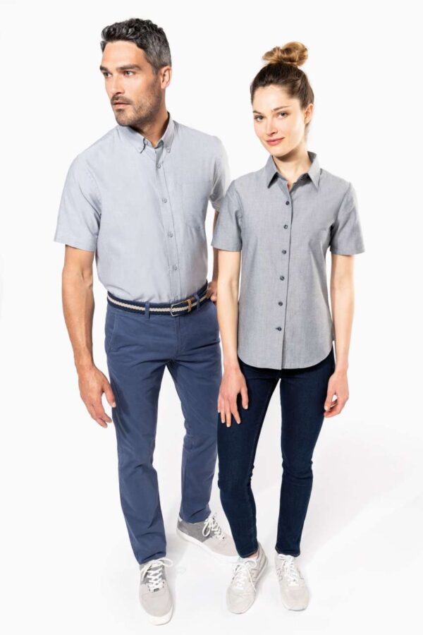 MEN'S SHORT-SLEEVED OXFORD SHIRT