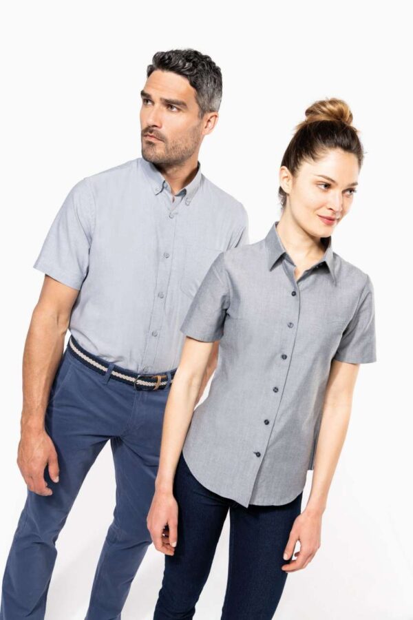 MEN'S SHORT-SLEEVED OXFORD SHIRT