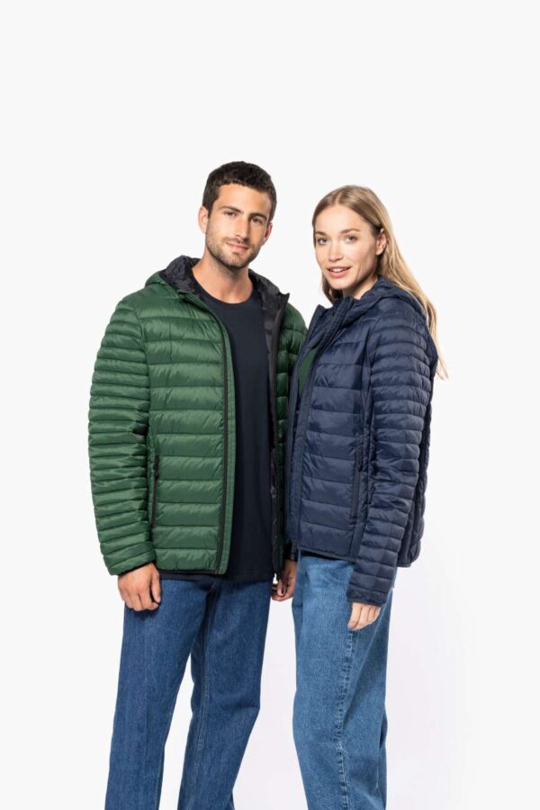 MEN'S LIGHTWEIGHT HOODED PADDED JACKET