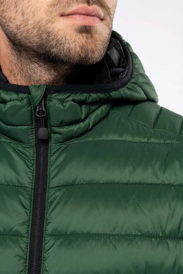 MEN'S LIGHTWEIGHT HOODED PADDED JACKET