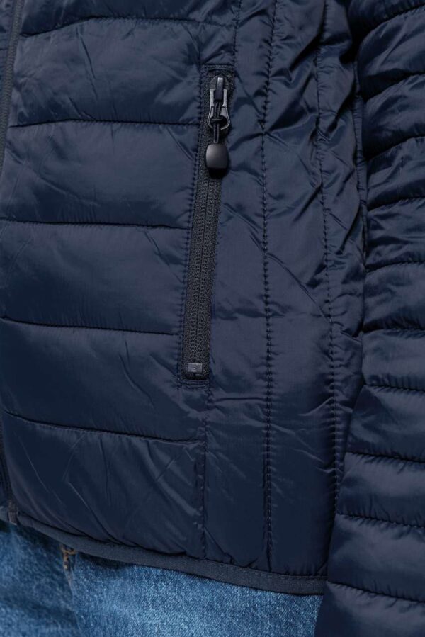 LADIES' LIGHTWEIGHT HOODED PADDED JACKET