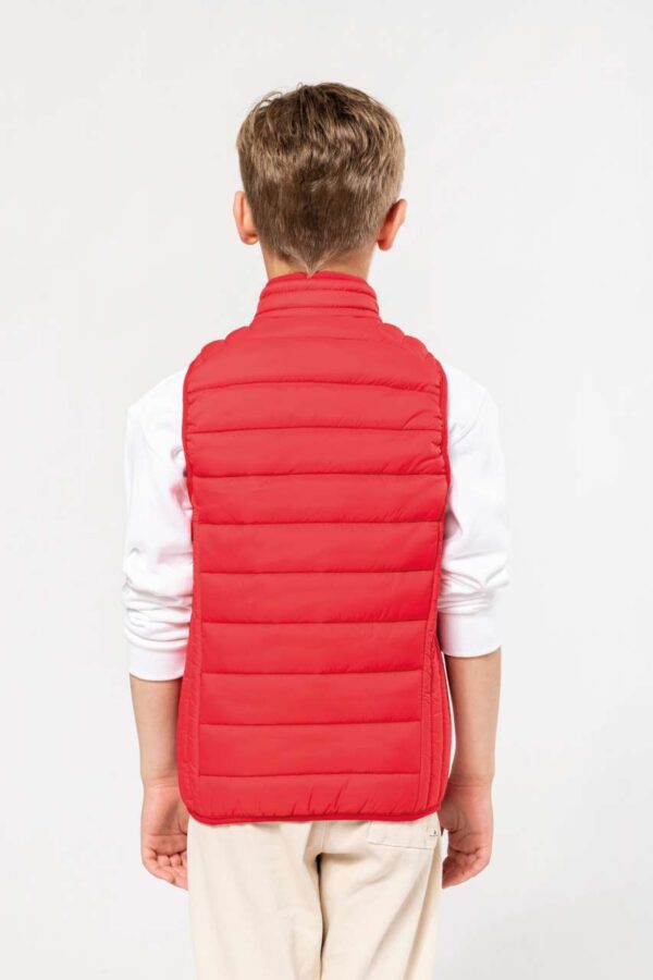 KIDS' LIGHTWEIGHT SLEEVELESS PADDED JACKET