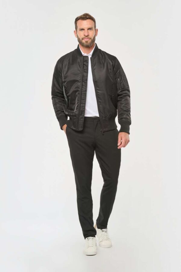 REVERSIBLE BOMBER JACKET