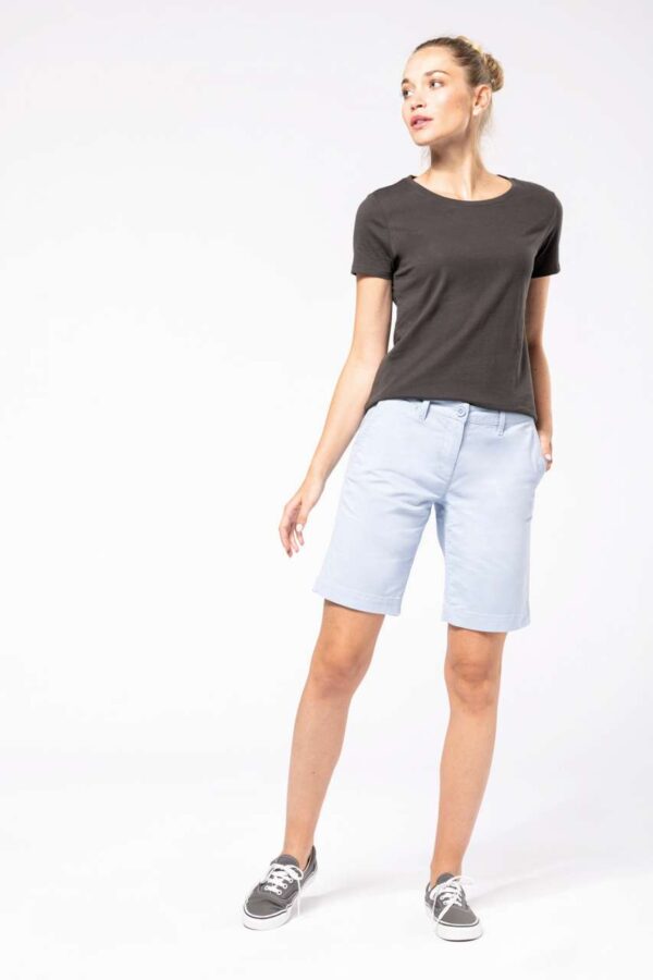LADIES' CHINO BERMUDA SHORTS