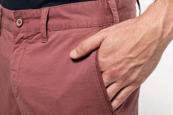 MEN'S WASHED EFFECT BERMUDA SHORTS