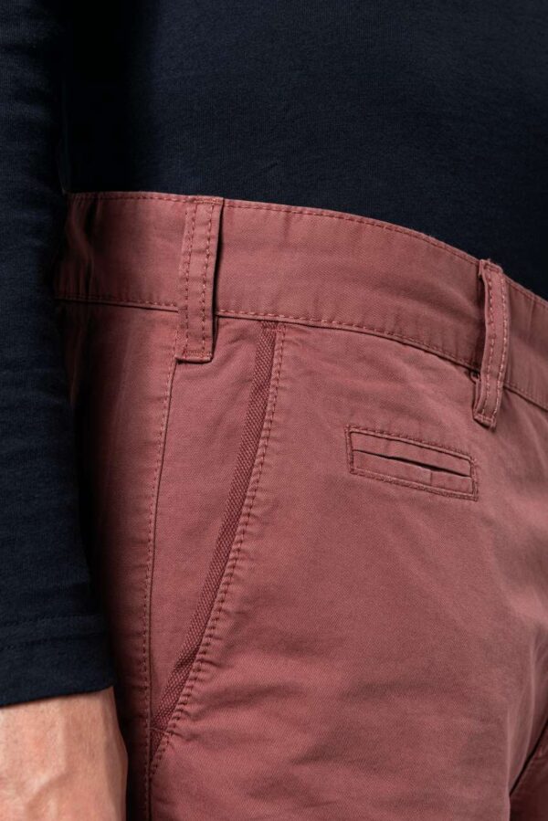 MEN'S WASHED EFFECT BERMUDA SHORTS