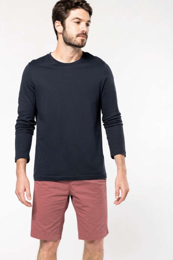 MEN'S WASHED EFFECT BERMUDA SHORTS