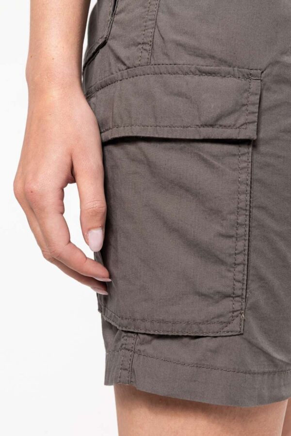 LADIES' LIGHTWEIGHT MULTIPOCKET BERMUDA SHORTS