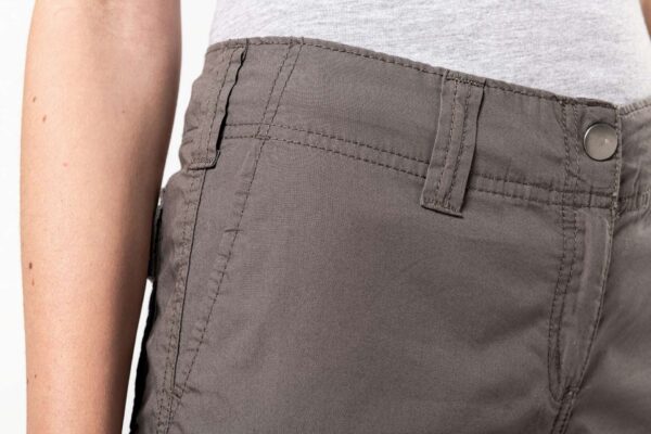 LADIES' LIGHTWEIGHT MULTIPOCKET BERMUDA SHORTS