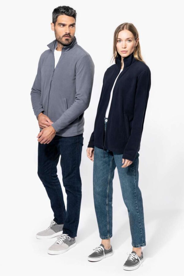 FULL ZIP MICROFLEECE JACKET