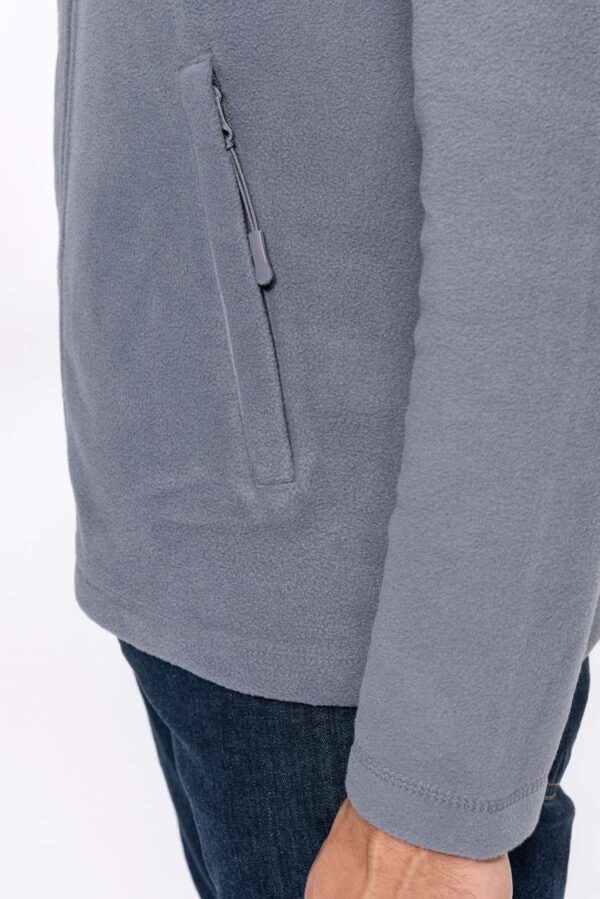 FULL ZIP MICROFLEECE JACKET